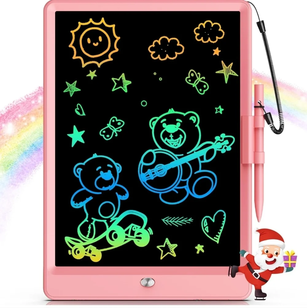 Pink Drawing Tablet for Kids
